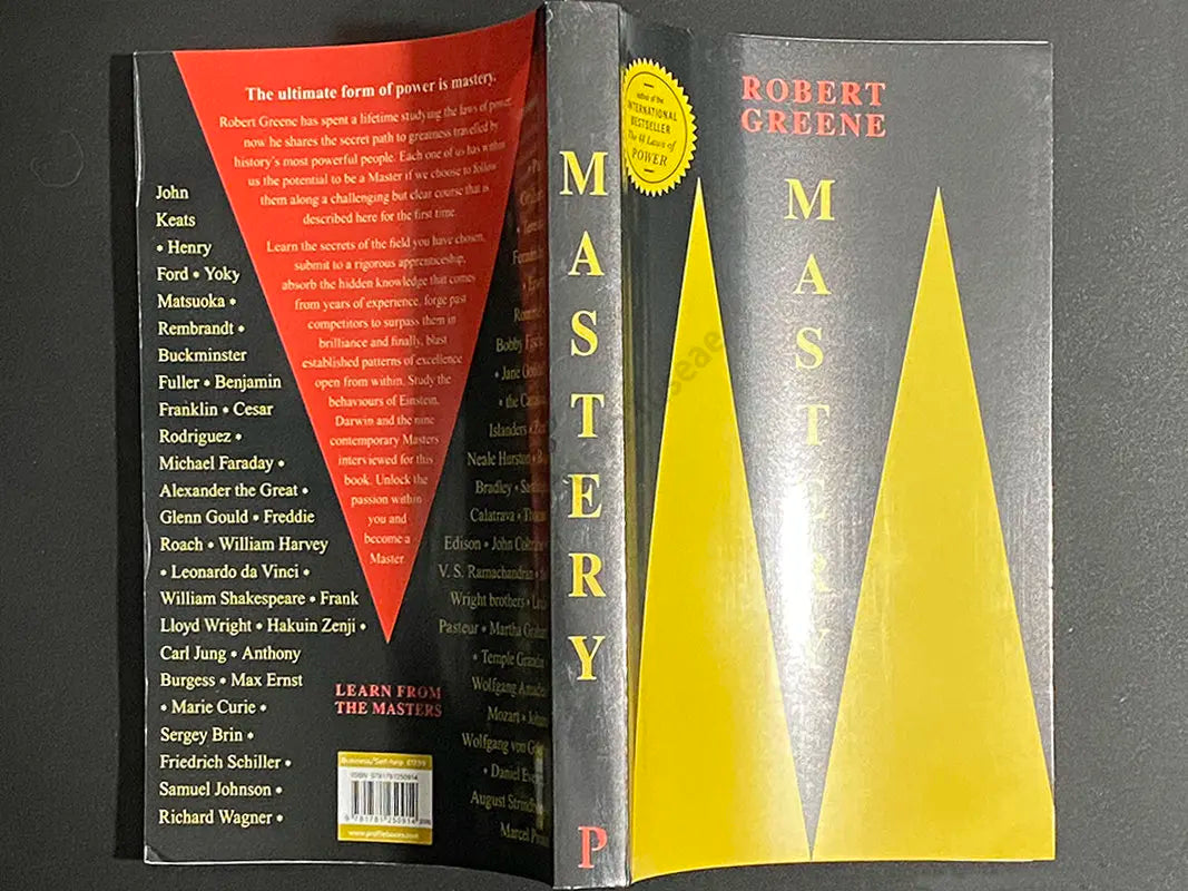Mastery By Robert Greene The International Bestseller Book