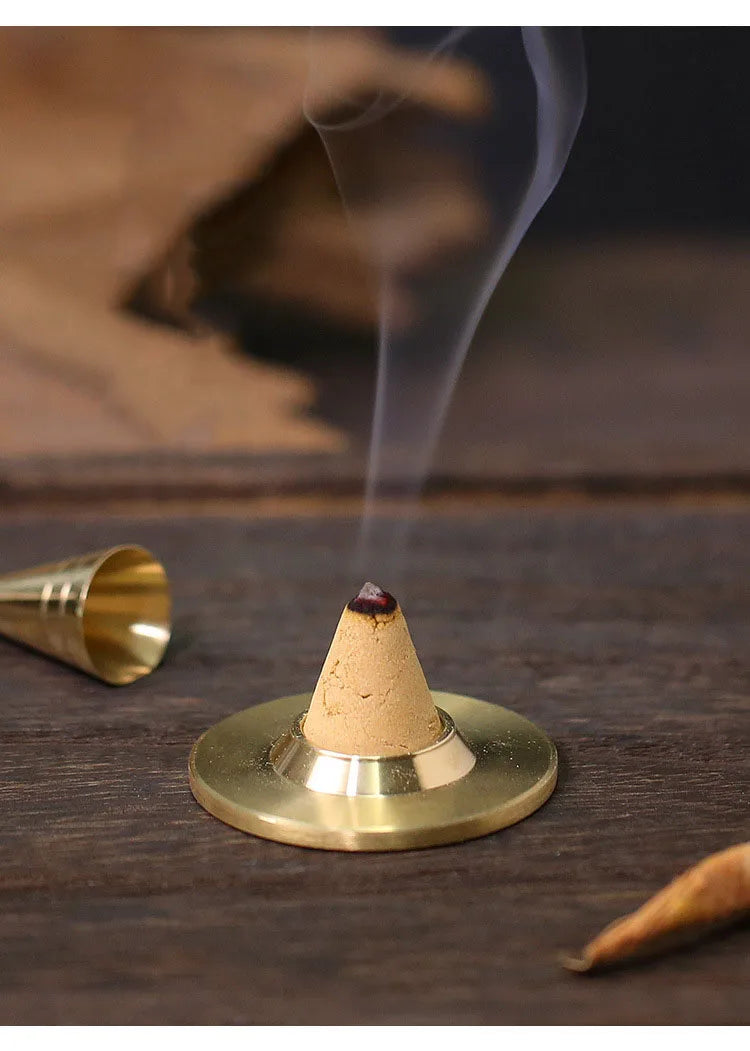 DIY Aromatherapy Set Brass Incense Burner Making Kit