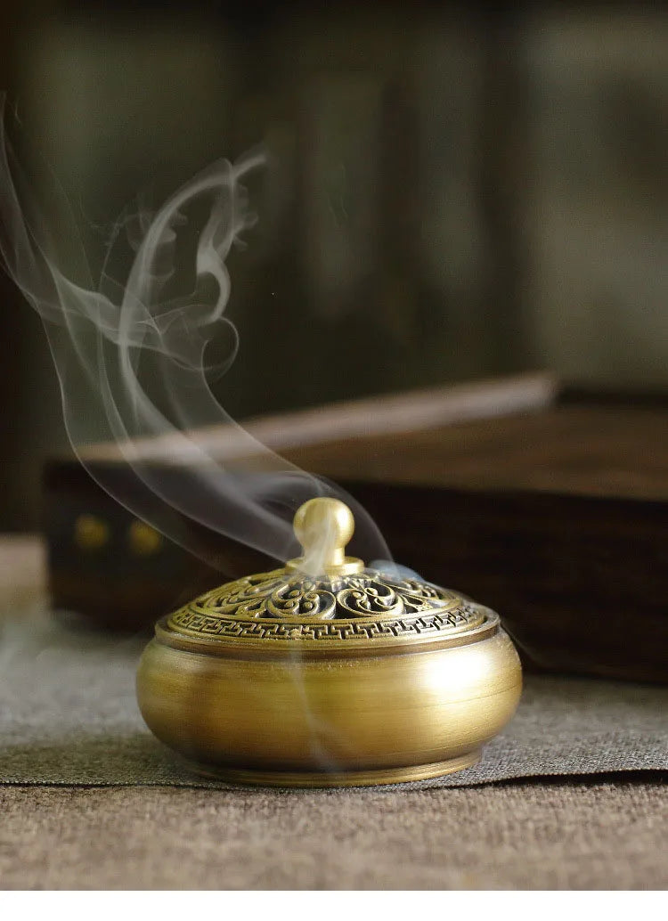 DIY Aromatherapy Set Brass Incense Burner Making Kit