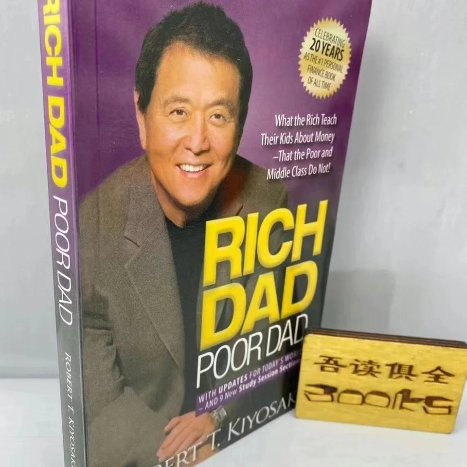 Rich dad poor dad 
by Robert Toru Kiyosaki