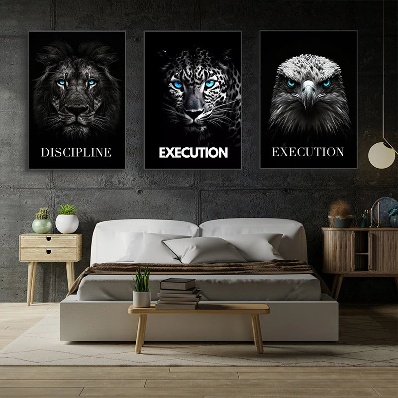 Animal Motivational Wall Art