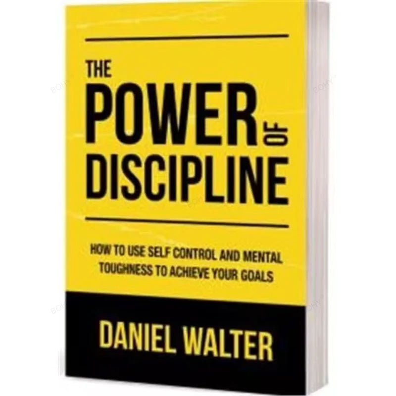 The power of discipline 
By Daniel Walter