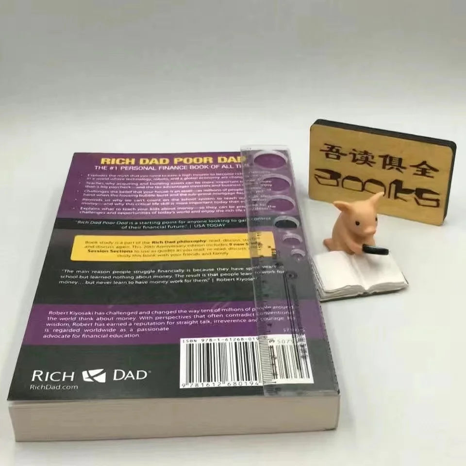 Rich dad poor dad 
by Robert Toru Kiyosaki