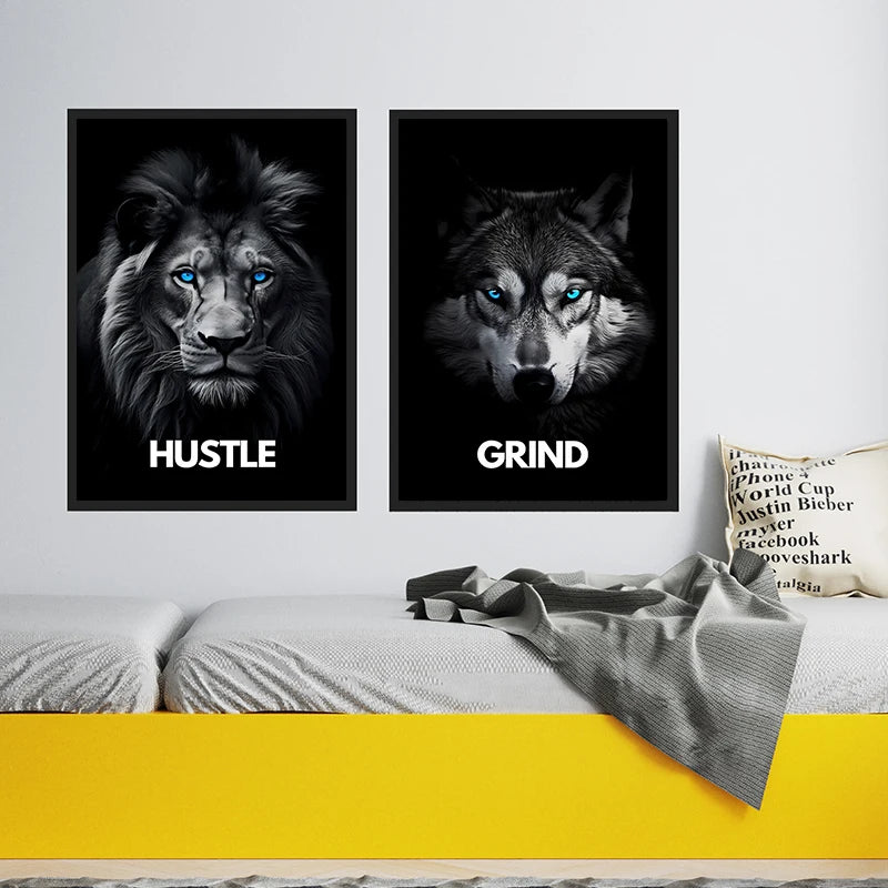 Animal Motivational Wall Art