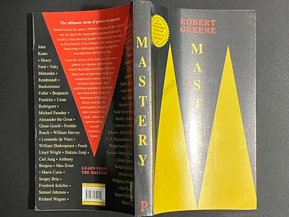 Mastery By Robert Greene The International Bestseller Book