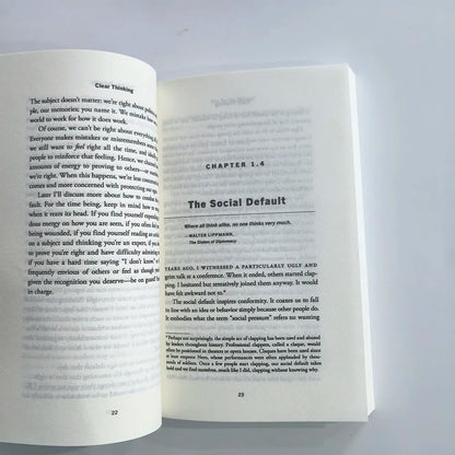 Clear Thinking 
By Shane Parrish