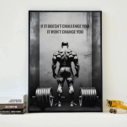 If it doesn't challenge you, it wont change you poster