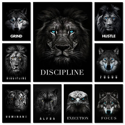 Animal Motivational Wall Art