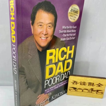 Rich dad poor dad 
by Robert Toru Kiyosaki