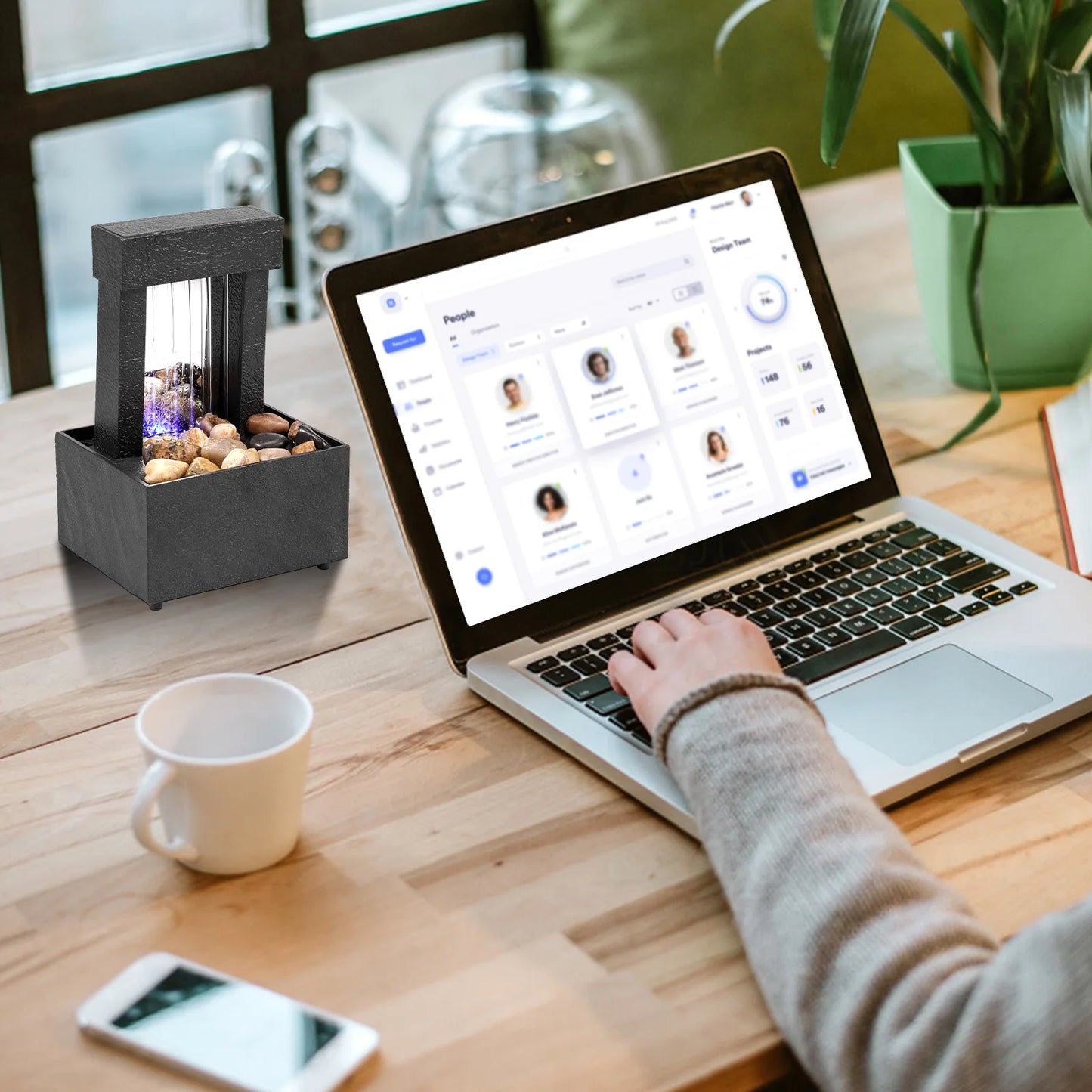 Small Waterfall Fountain Zen Meditation