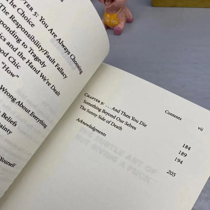 The Subtle Art of Not Giving A F*CK 
By Mark Manson