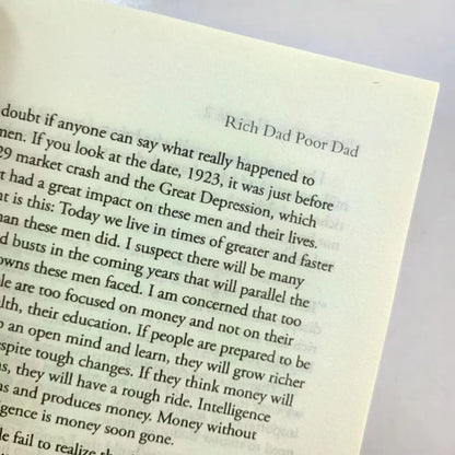 Rich dad poor dad 
by Robert Toru Kiyosaki