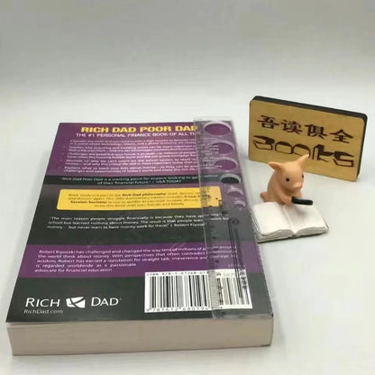 Rich dad poor dad 
by Robert Toru Kiyosaki